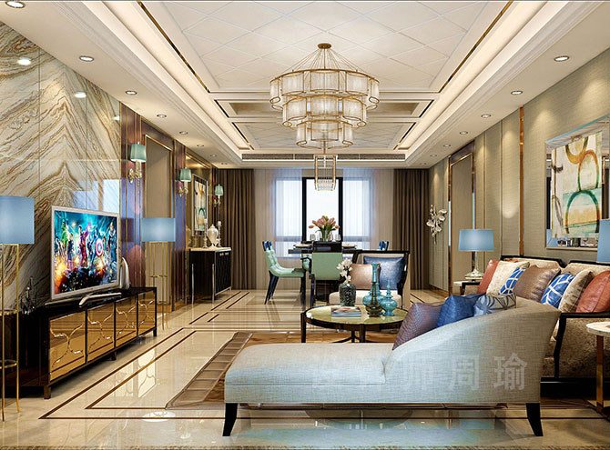 操北京肥婆骚逼视频世纪江尚三室两厅168平装修设计效果欣赏